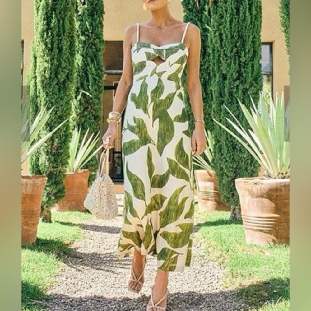 Antonio Melani x.M.G. Style Finley Linen Blend Dress